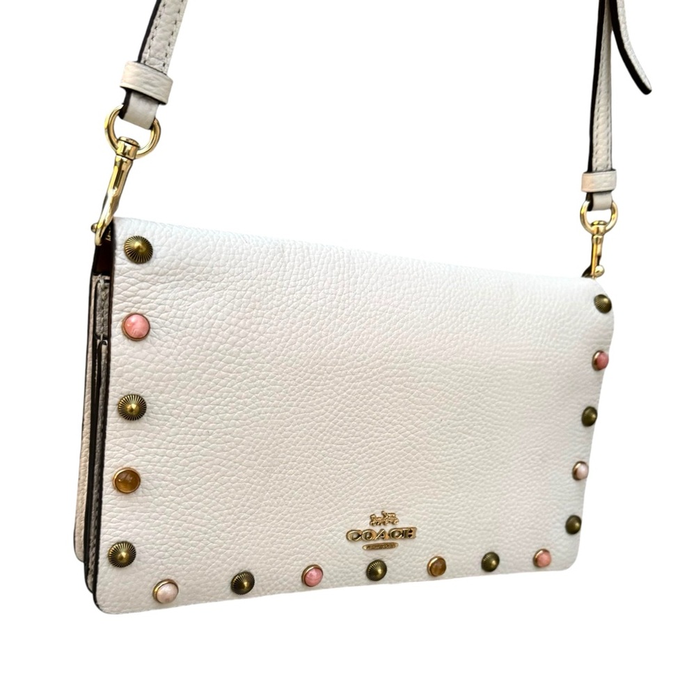 π Coach Hayden Crossbody Multicolored Rivets - Picture 6 of 17